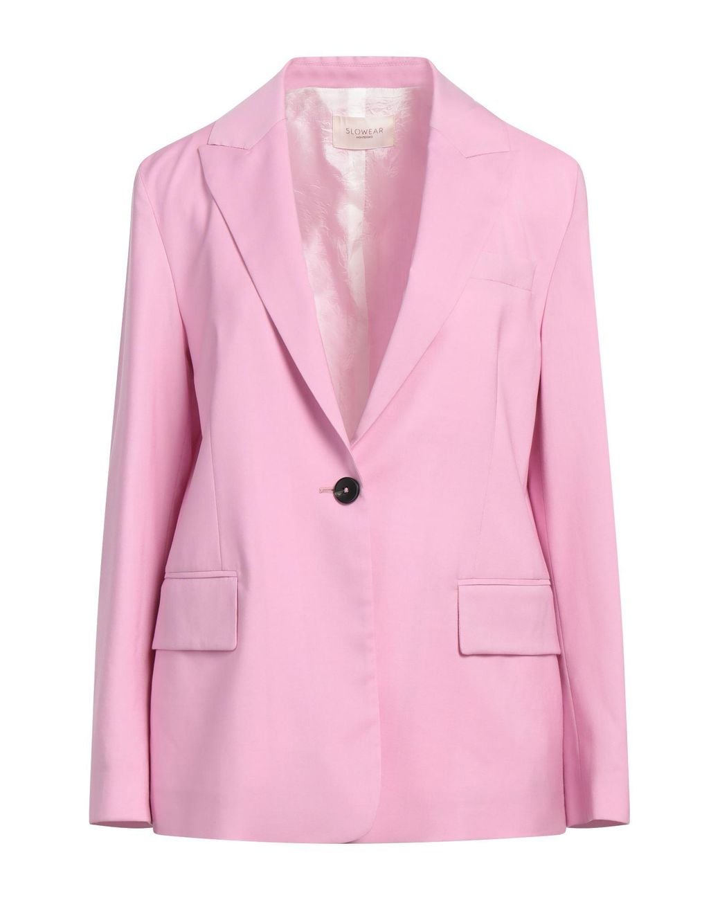 Montedoro Pink Blazer Virgin Wool