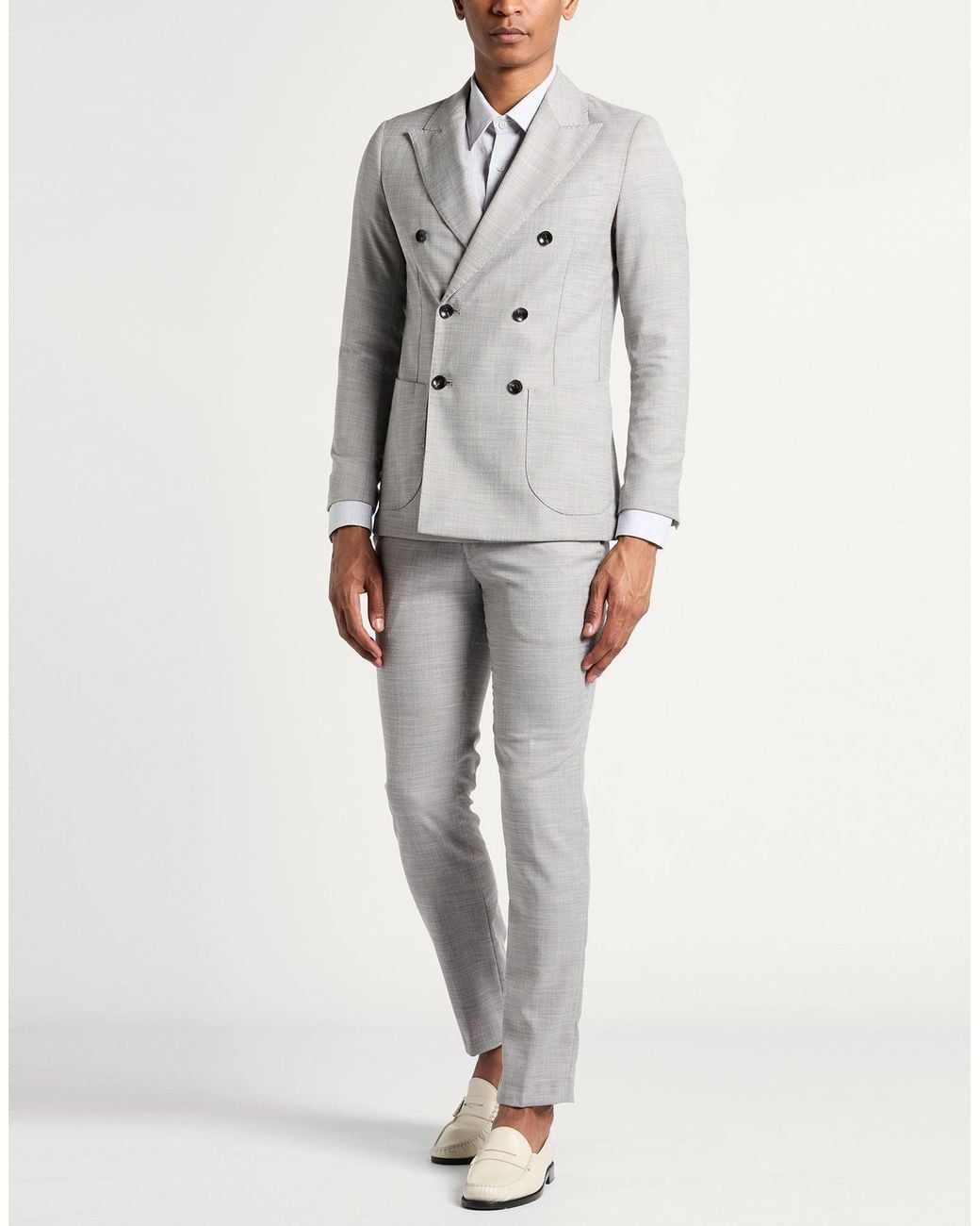 Traje Roberto Cavalli de hombre de color Gray
