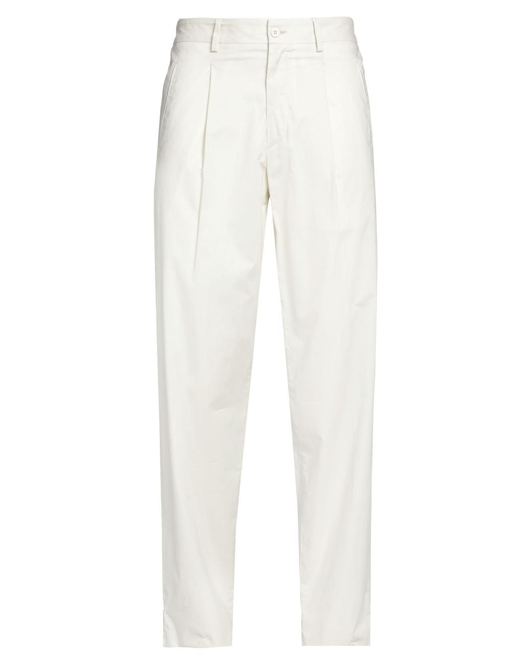 Lardini White Trouser for men