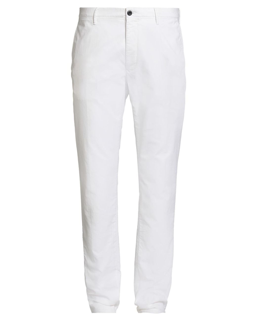 Incotex White Trouser for men