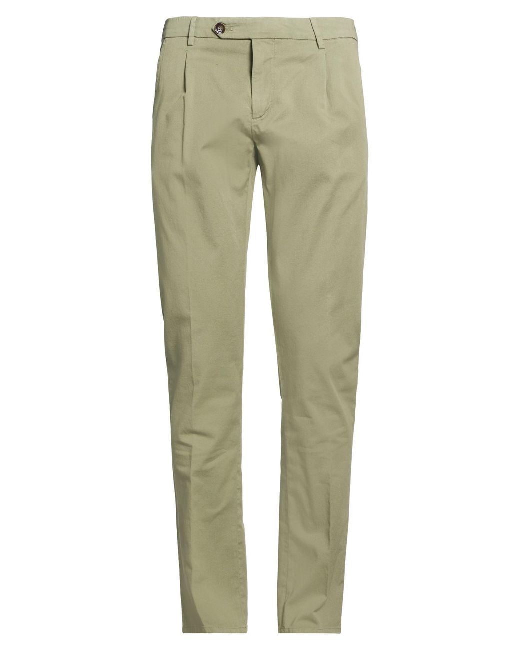 GTA IL PANTALONE Green Pants Cotton, Elastane for men