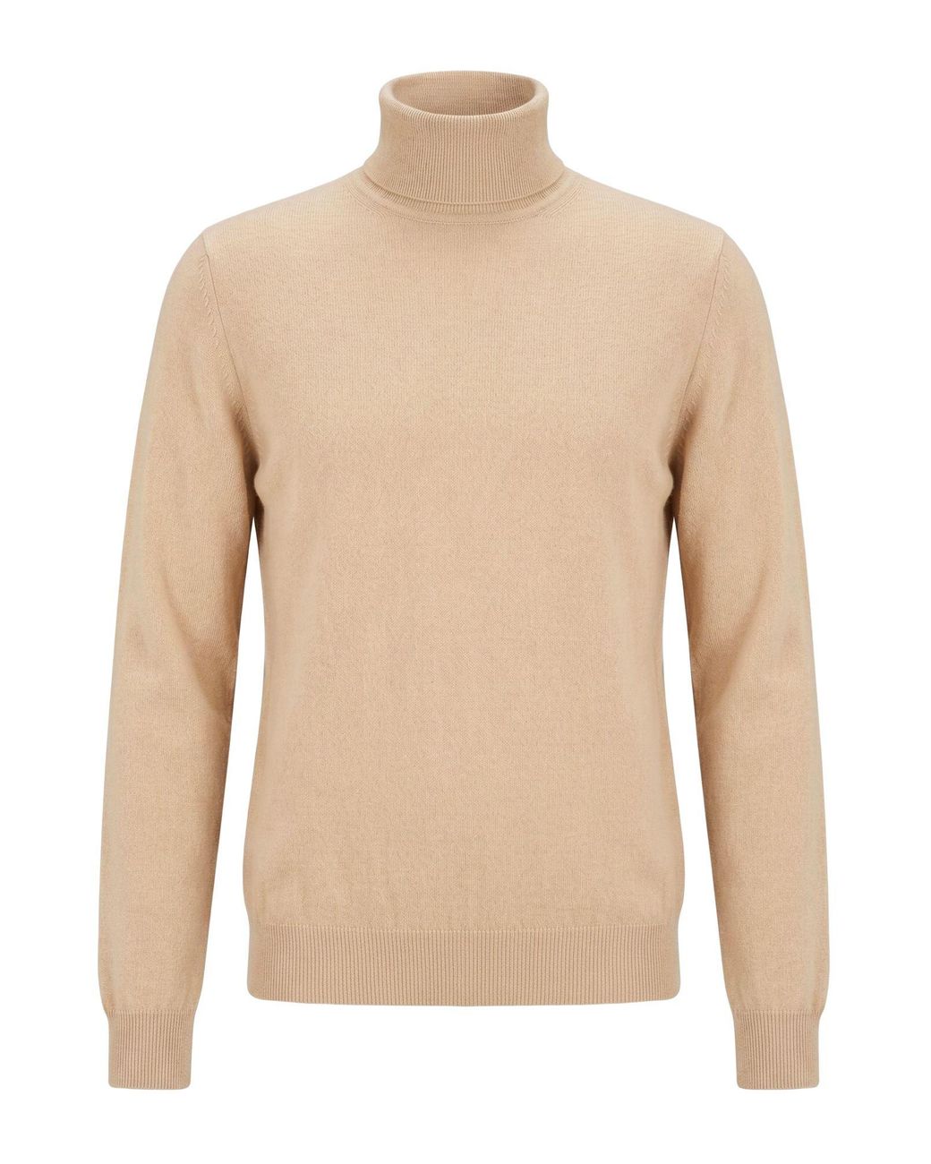 Alpha Studio Natural Turtleneck for men