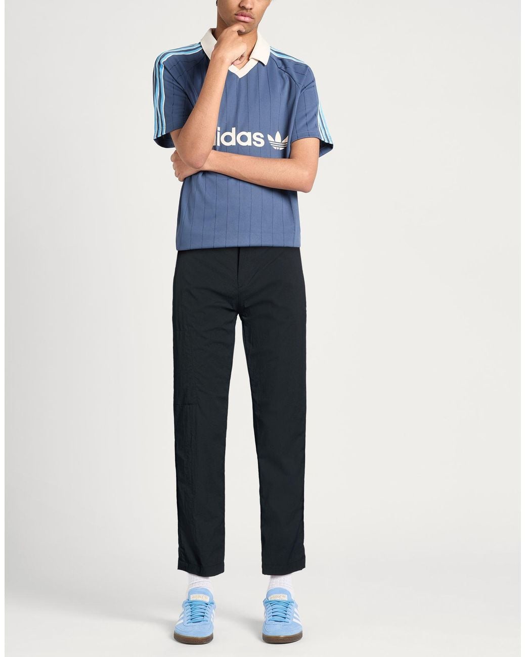 Colmar Blue Pants Polyamide for men