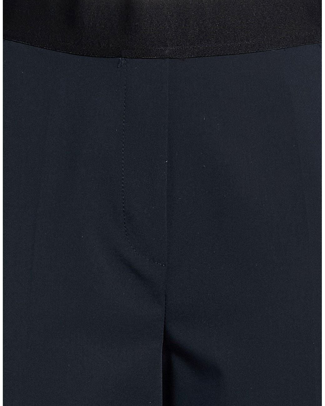 RUE DU BAC Blue Midnight Pants Polyester, Viscose, Elastane