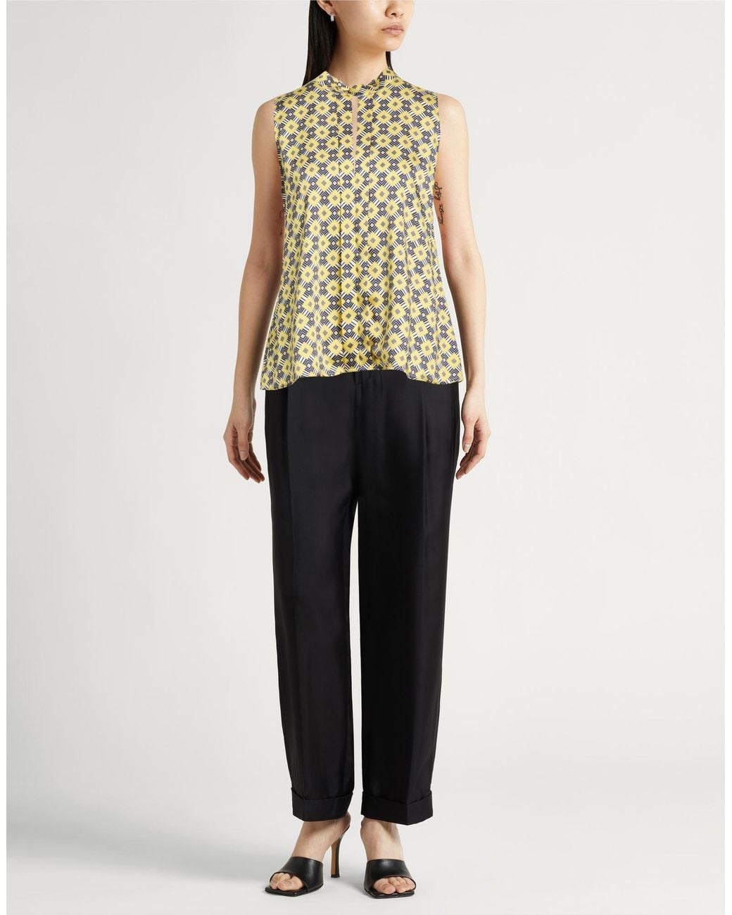 Liu Jo Yellow Top Polyester
