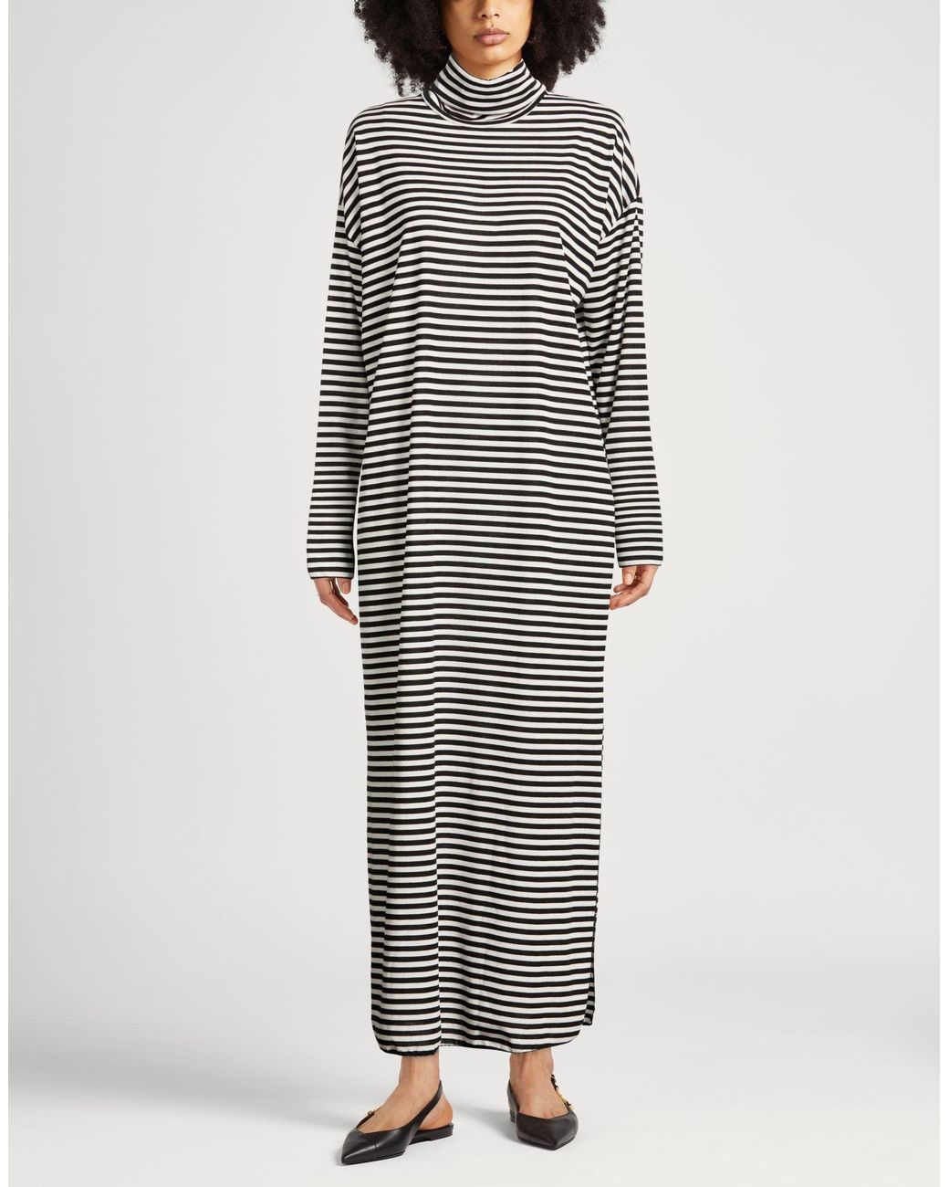 Dixie Gray Maxi Dress Polyester, Viscose, Elastane