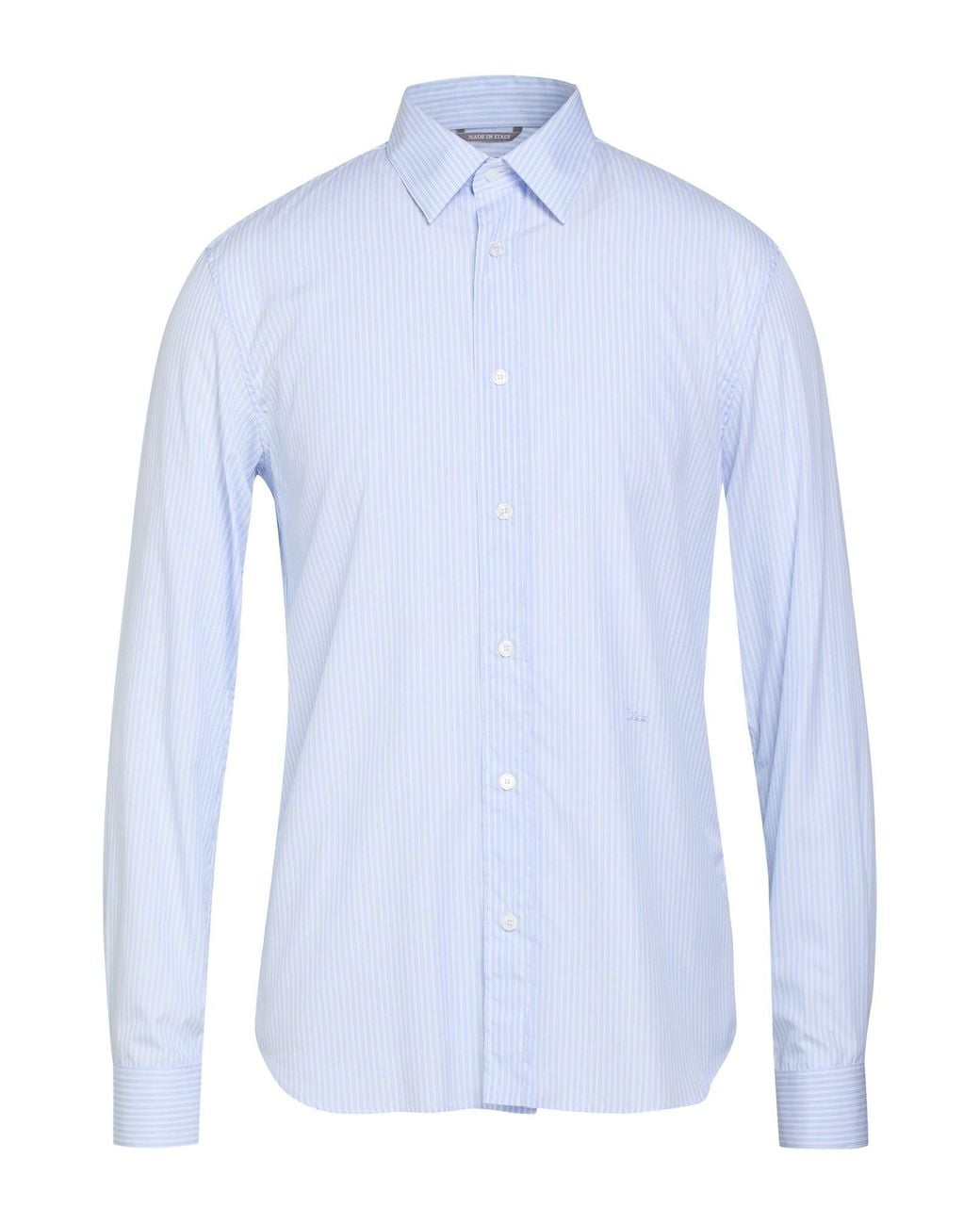Dior Blue Sky Shirt Cotton, Polyester for men