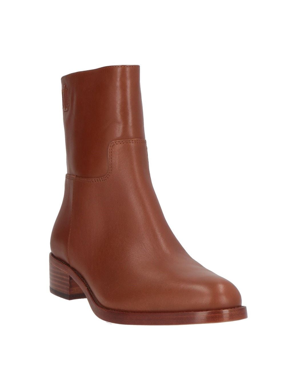 Ralph Lauren Brown Ankle Boots