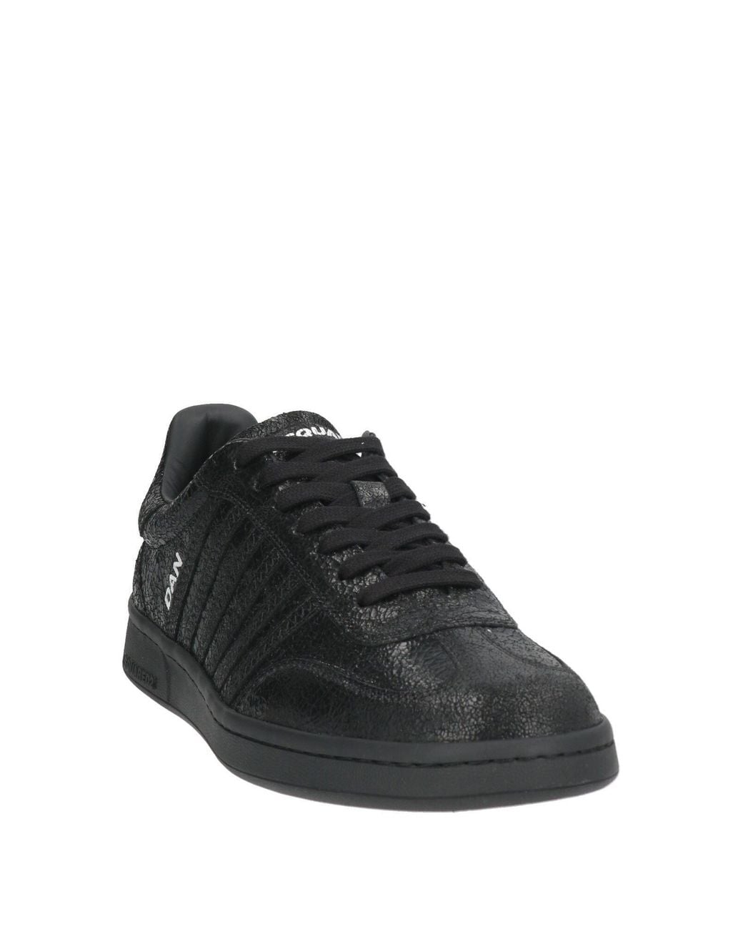 DSquared² Black Sneakers Leather for men