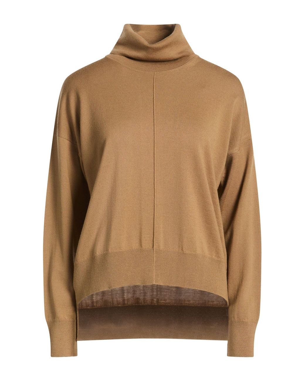 Anna Molinari Brown Rollkragenpullover