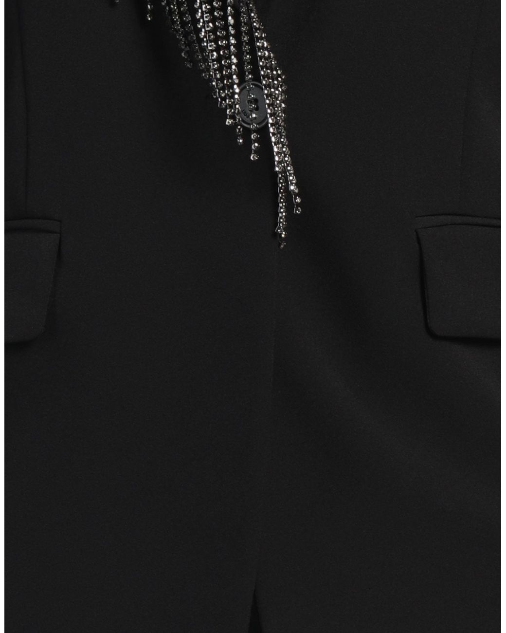 Liu Jo Black Blazer Polyester, Elastane