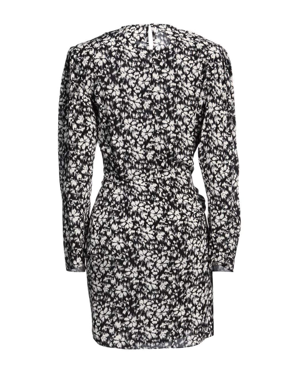 Isabel Marant Black Mini Dress Viscose
