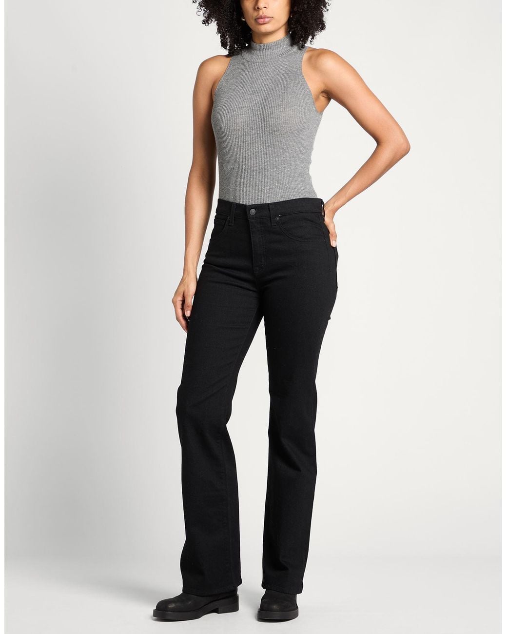 Brunello Cucinelli Gray Turtleneck Cashmere, Viscose, Polyester