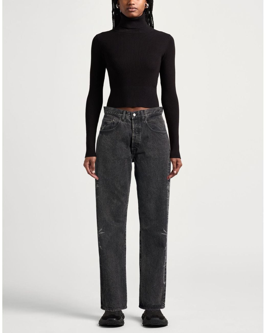 Aries Gray Jeans Cotton