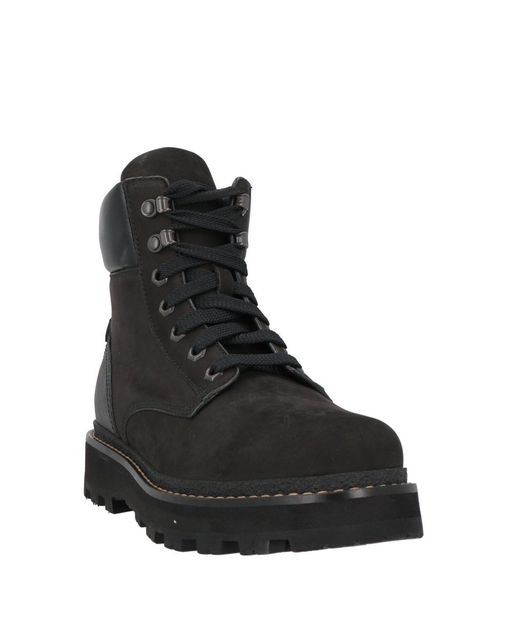 Moncler Black Ankle Boots for men