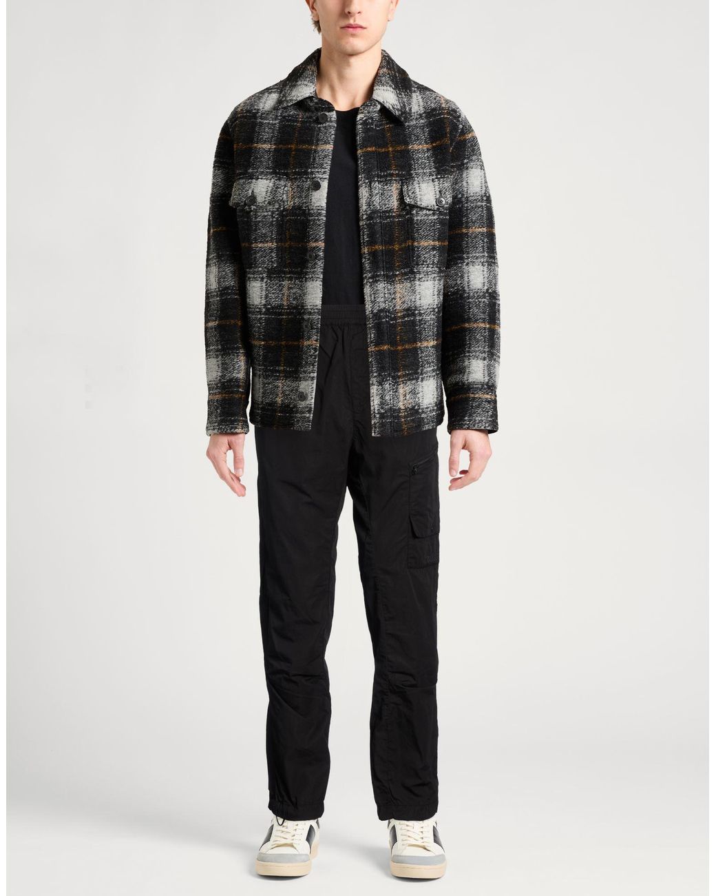 C P Company Black Pants for men