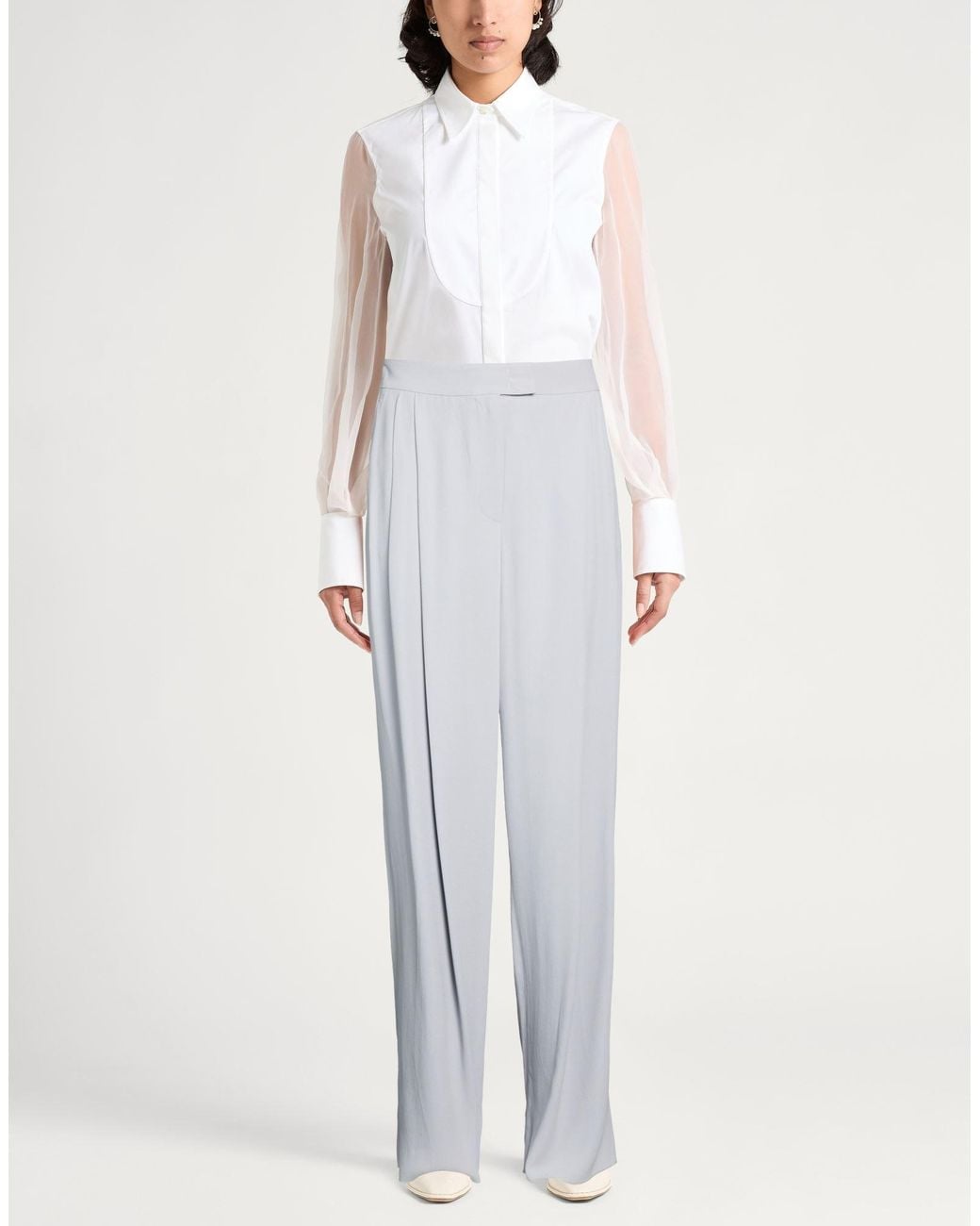 Emporio Armani White Trouser