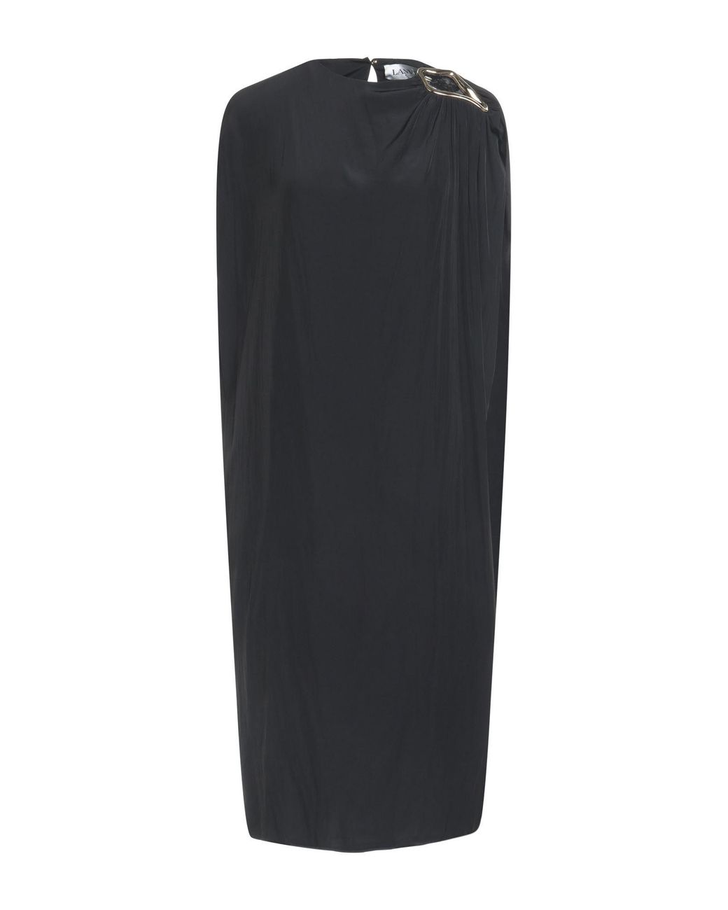 Lanvin Black Midi Dress