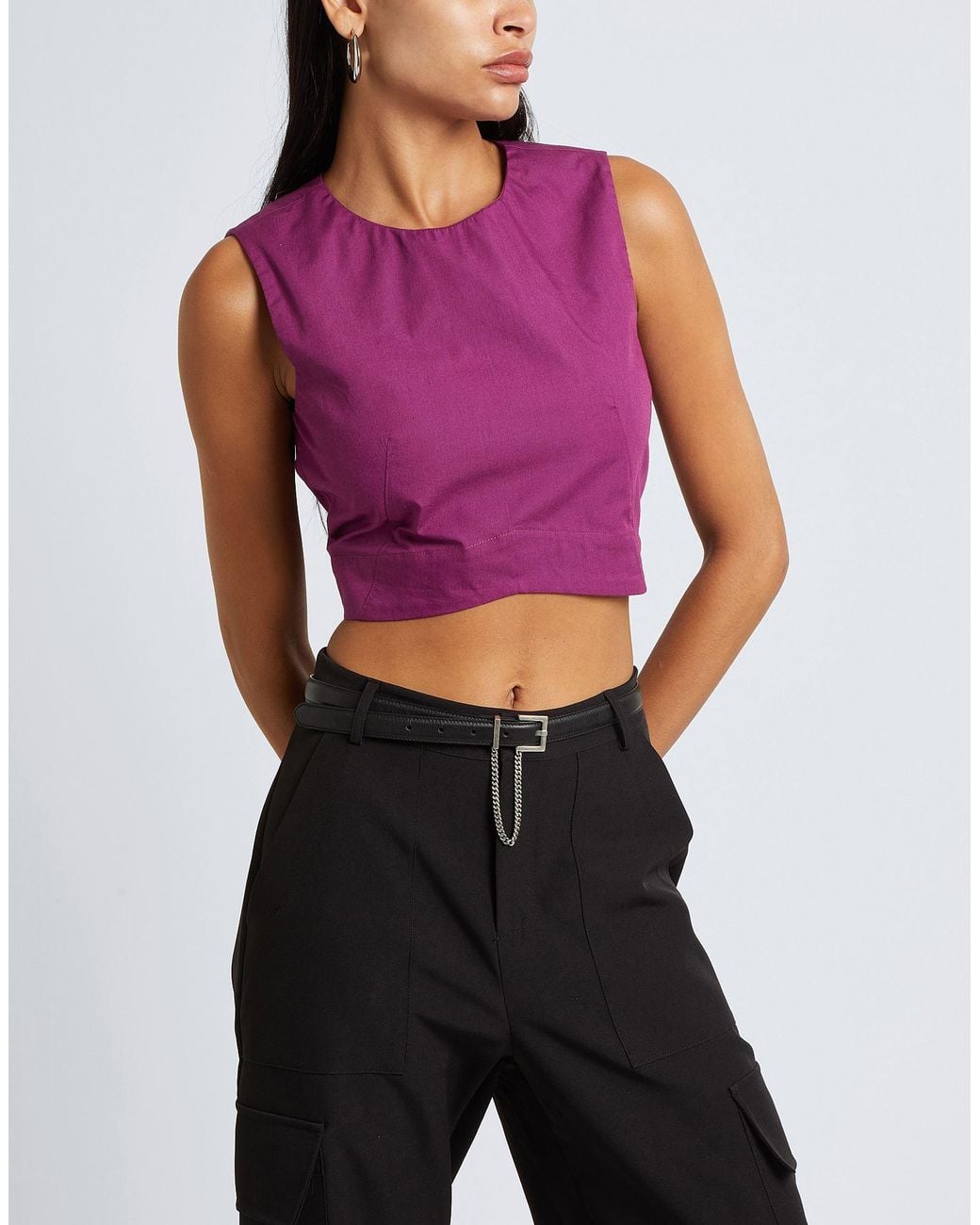 8 by YOOX Purple Top