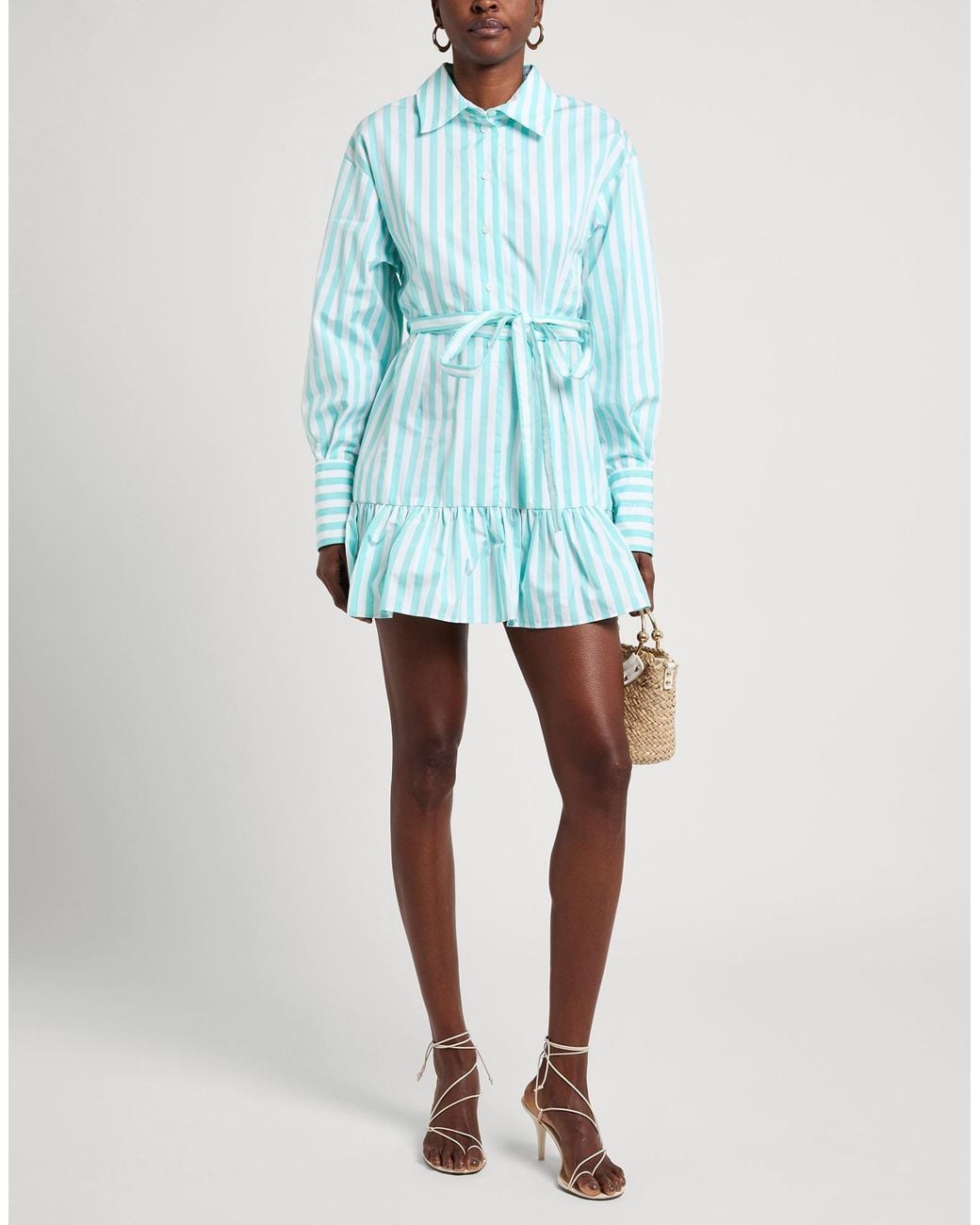 Patou Blue Mini Dress