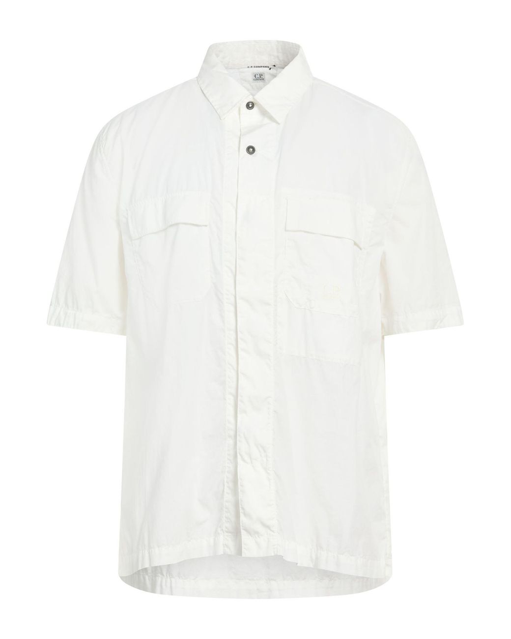 C P Company White Shirt Cotton for men