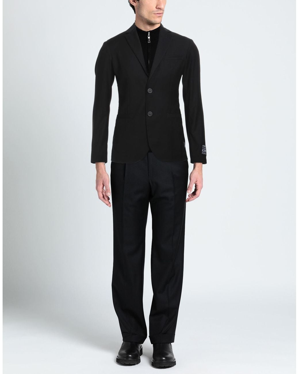 ARMANI EXCHANGE Black Blazer for men