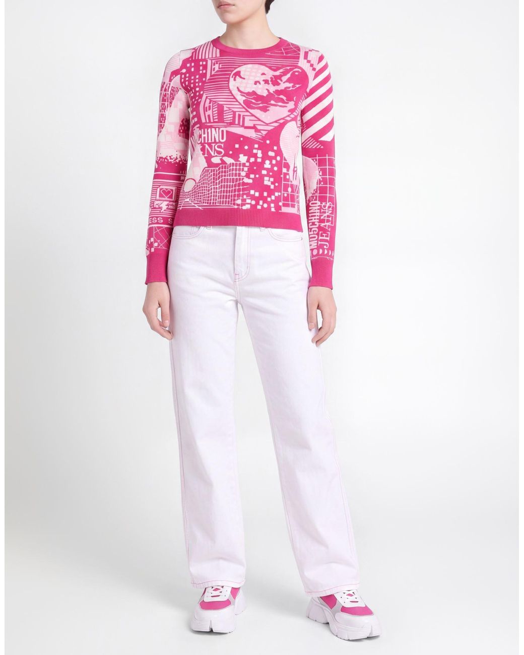 Moschino Pink Pullover