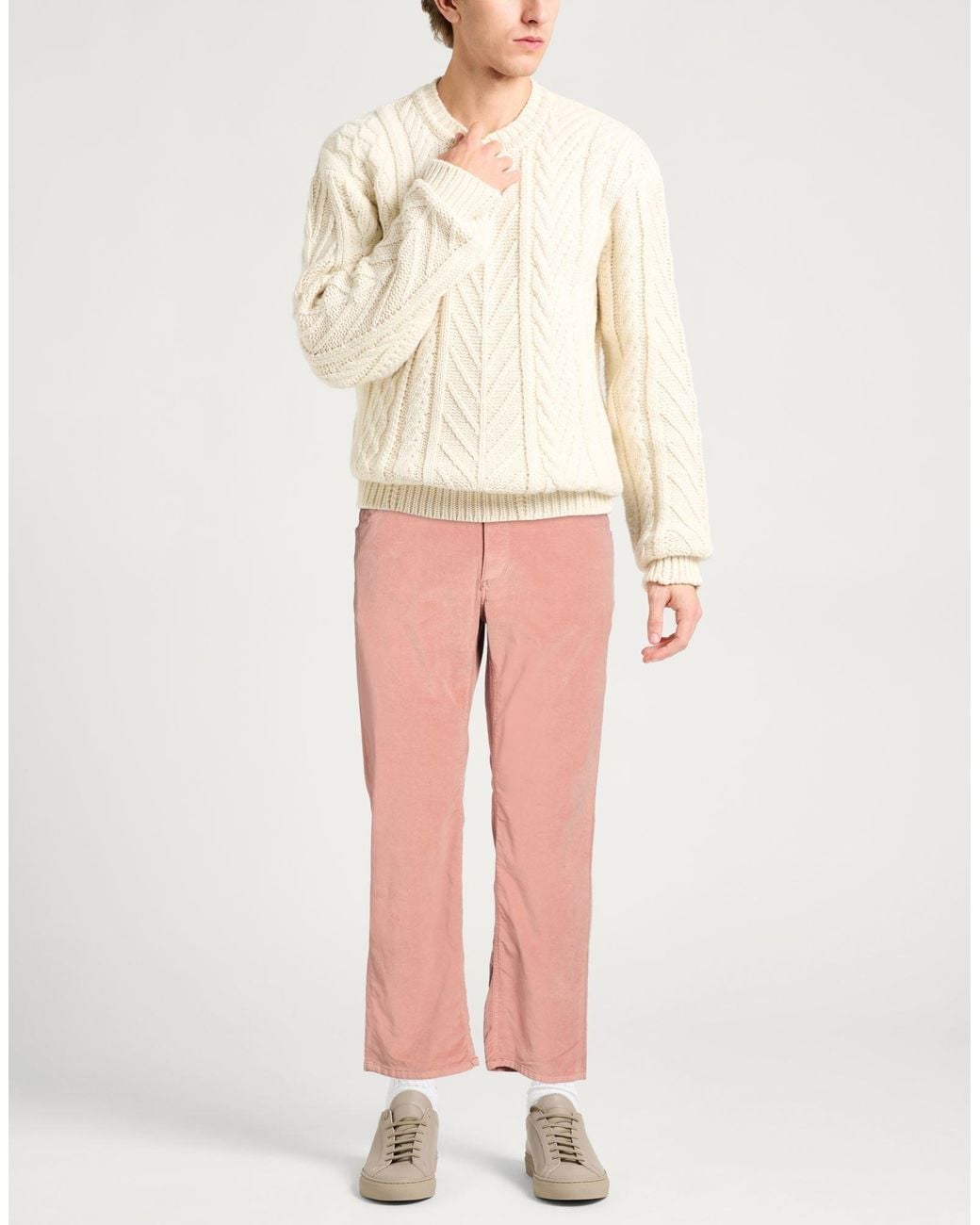 PT Torino Pink Pants for men