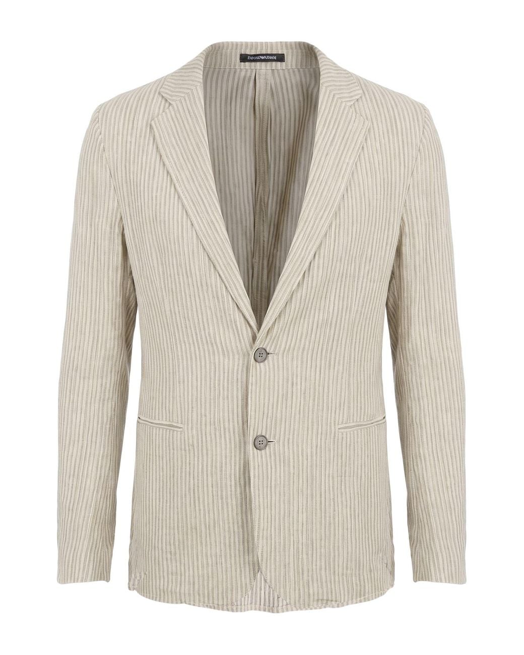 Emporio Armani White Blazer for men