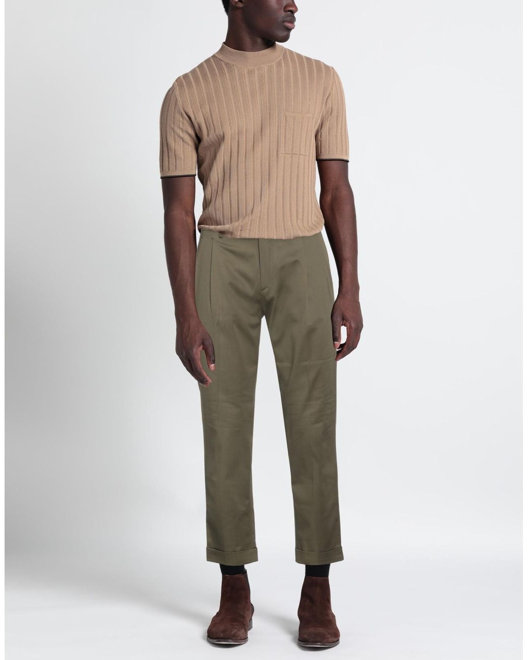 Berwich Gray Trouser for men