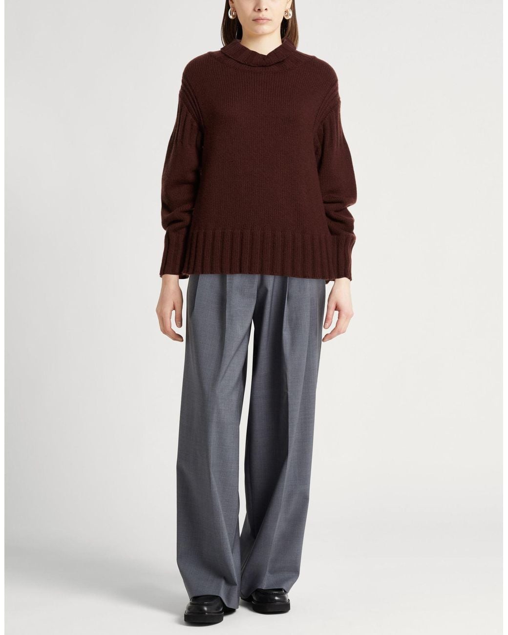 Col Roulé Jil Sander en coloris Brown