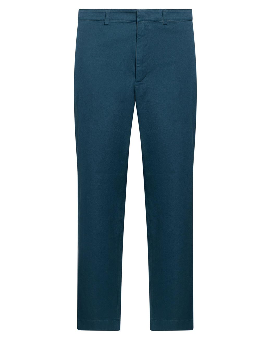 Department 5 Blue Pants Cotton, Elastane for men