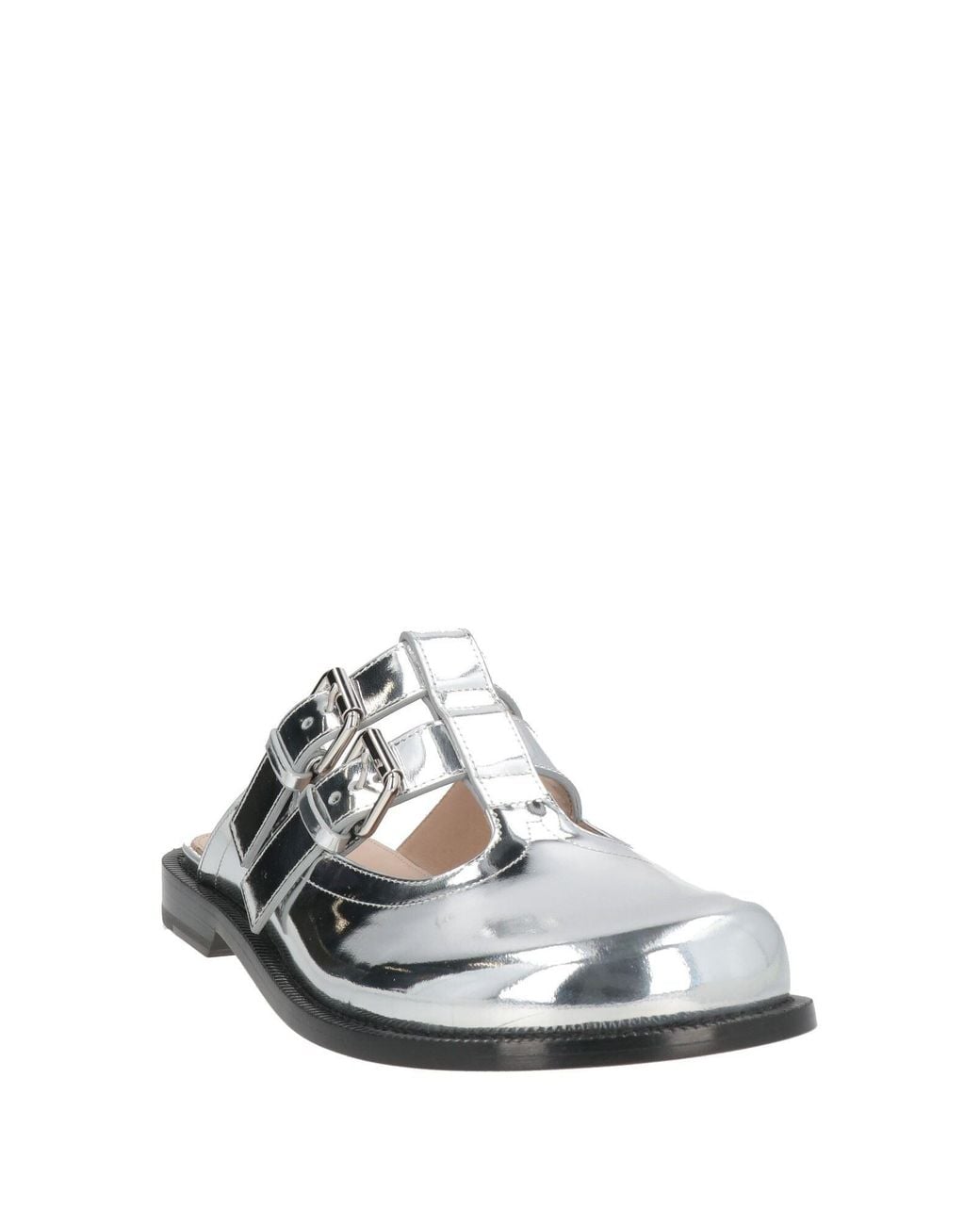 Loewe White Mules & Clogs Leather