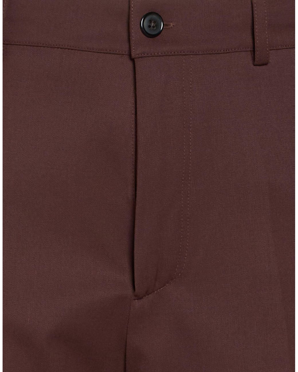 Grifoni Purple Pants Polyester, Virgin Wool, Elastane for men