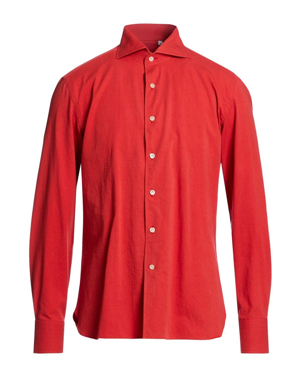 100 Hands Red Shirt Cotton for men