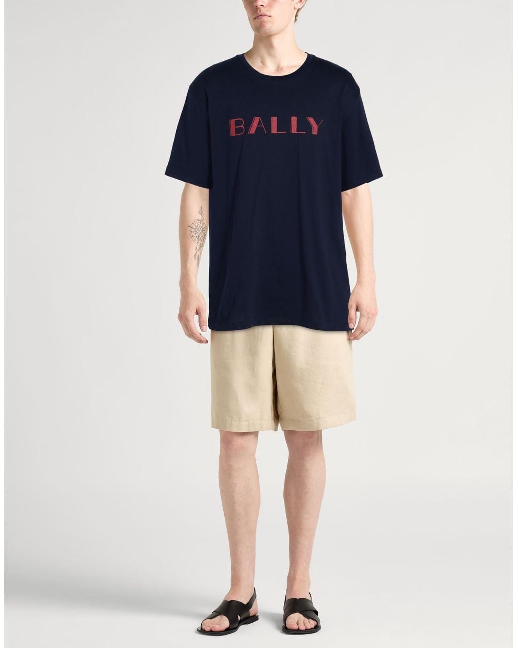 Bally Blue T-Shirt for men