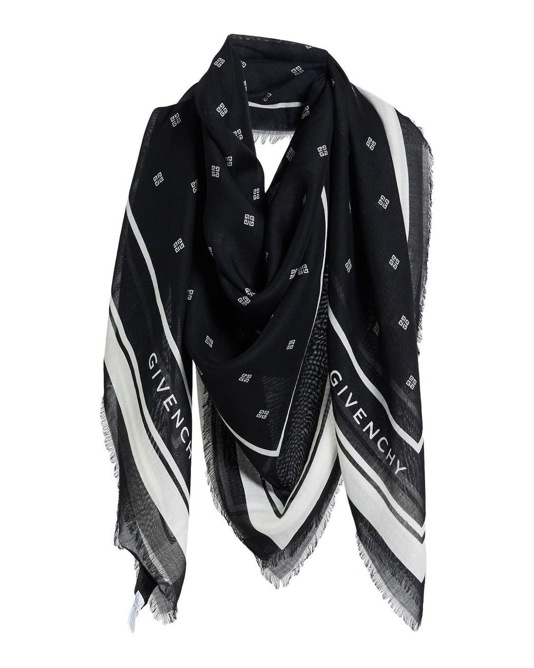 Givenchy Black Scarves