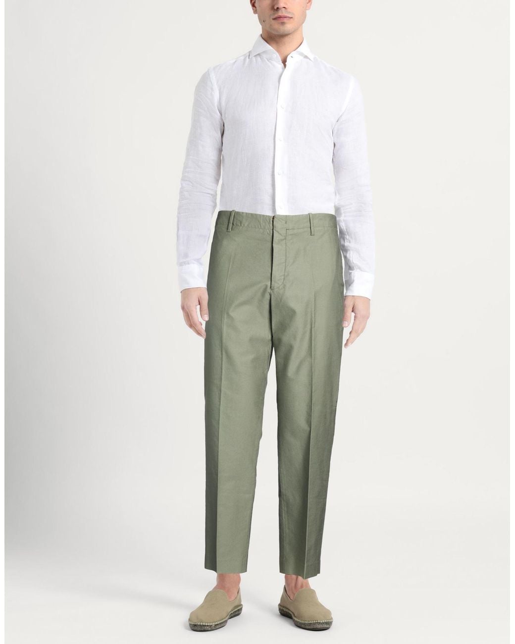 hindustrie Green Trouser for men
