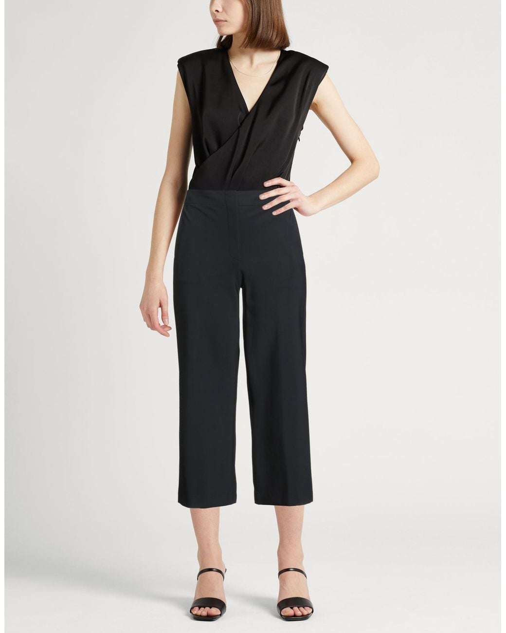 Theory Blue Pants Polyamide, Elastane