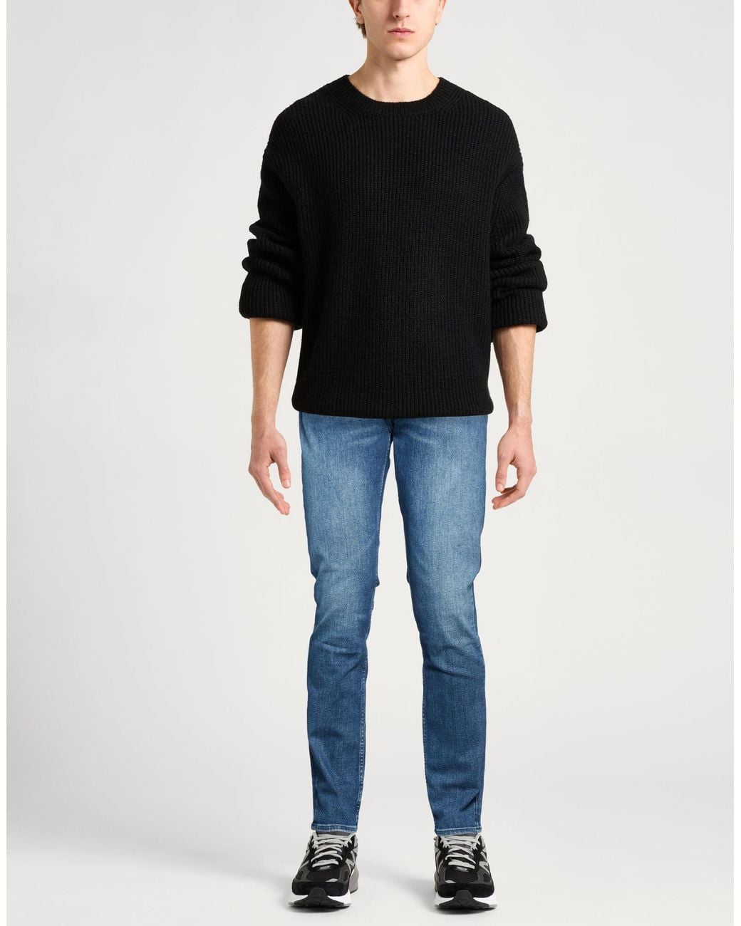 7 For All Mankind Blue Jeans Cotton, Lyocell, Elastomultiester, Elastane for men