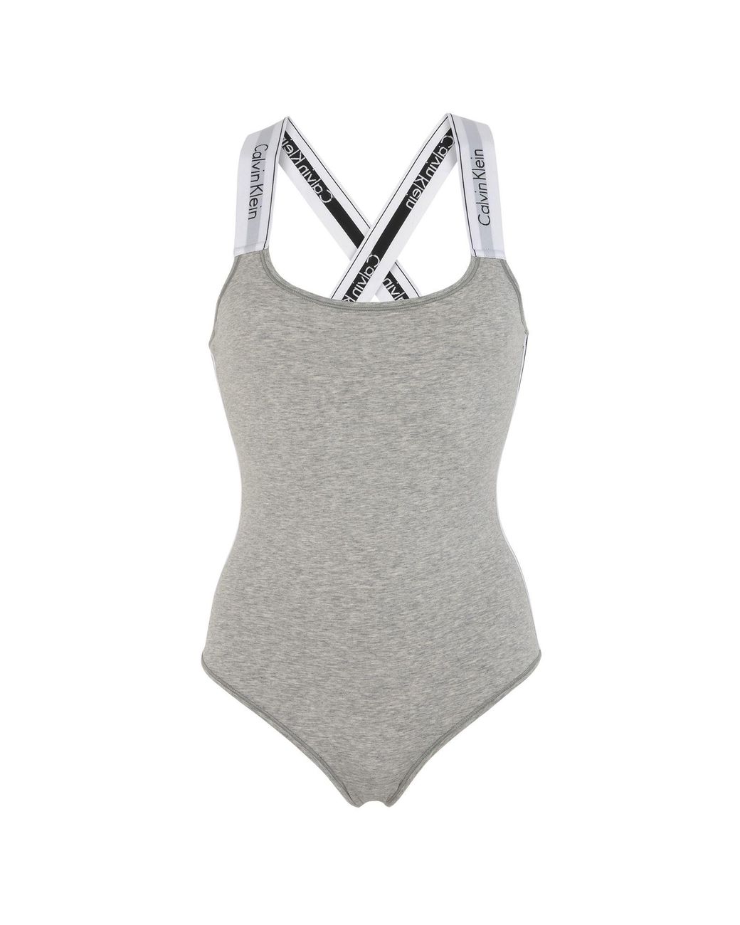 calvin klein grey bodysuit