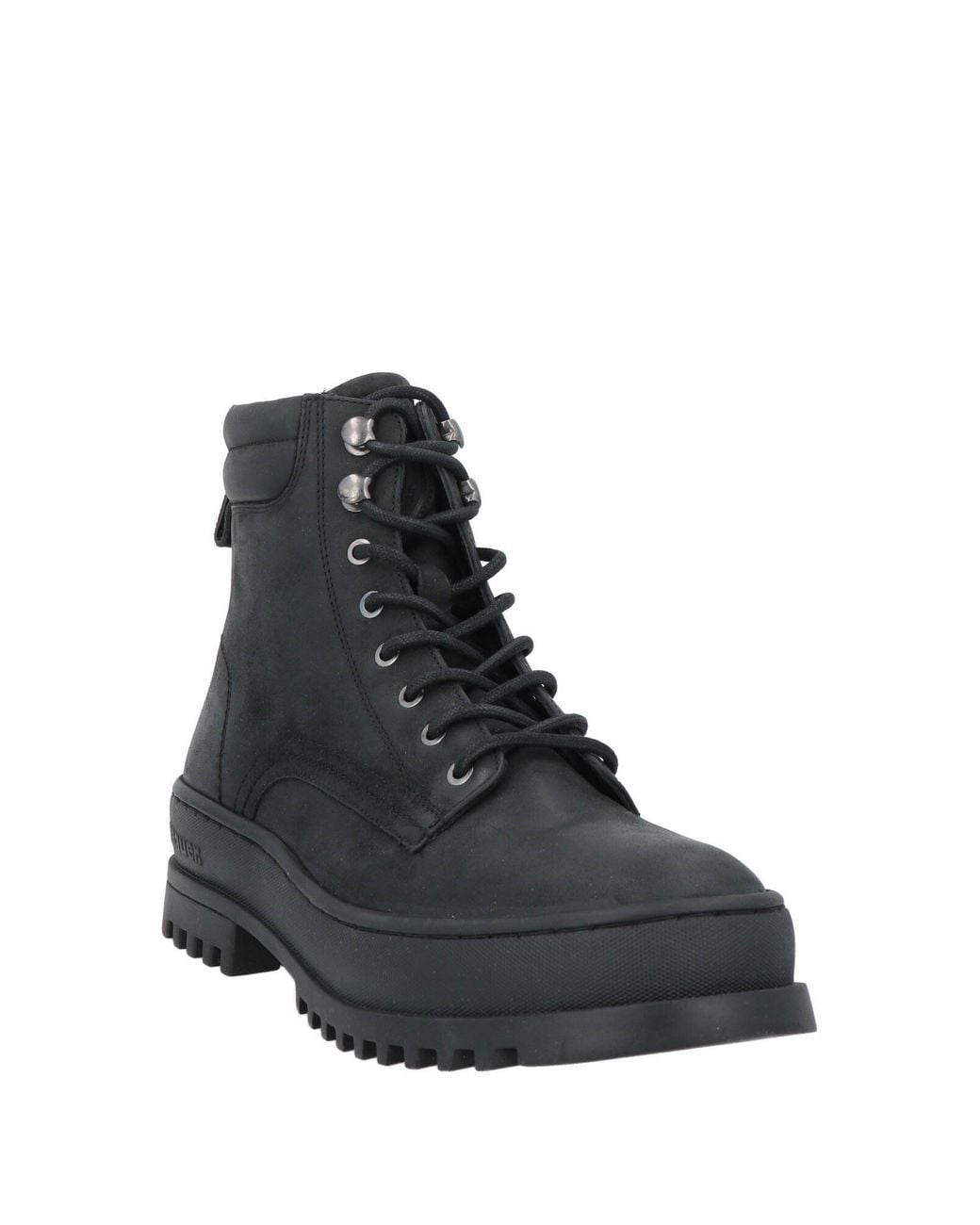 Blauer Stiefelette in Black für Herren