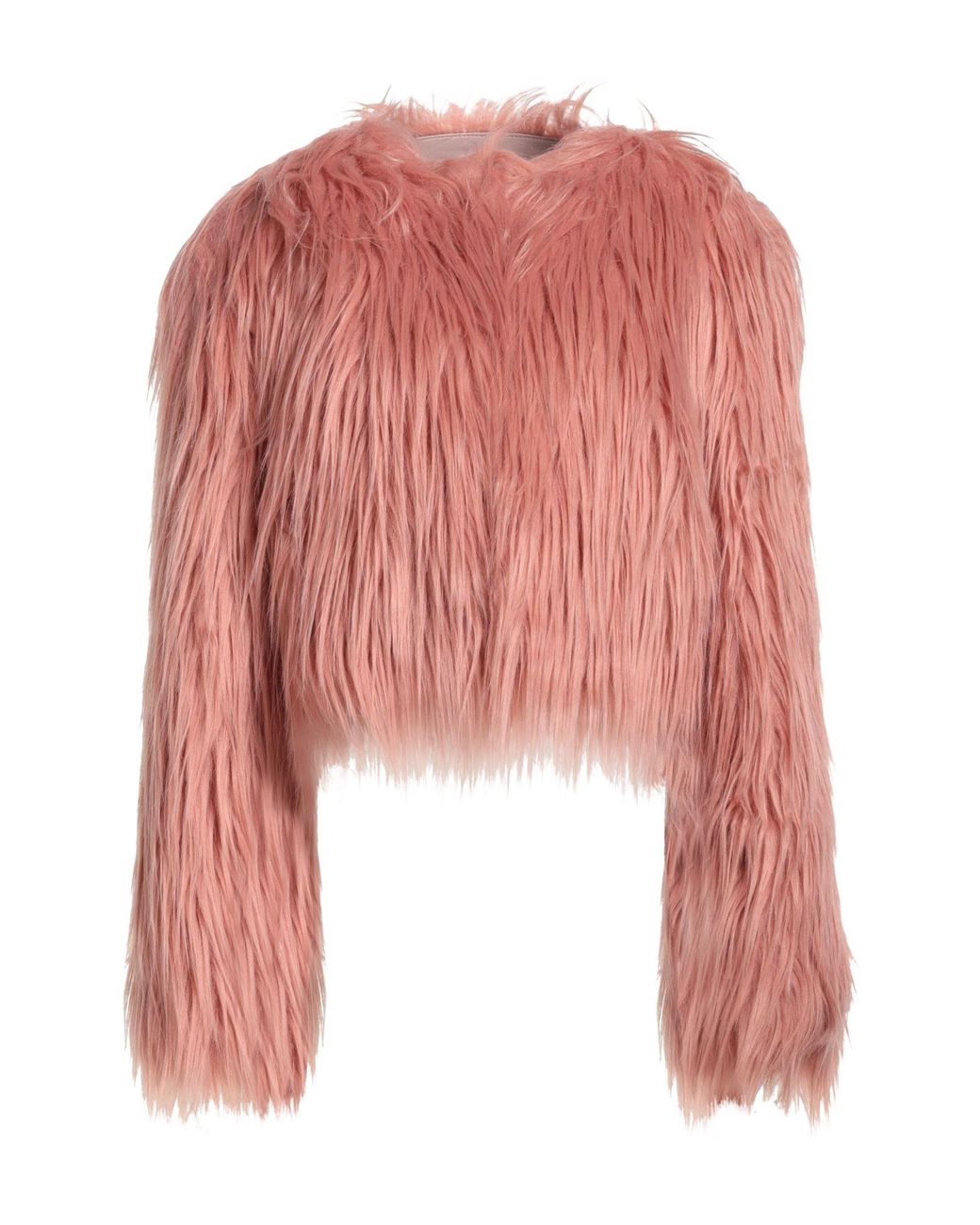 Pinko Red Shearling & Teddy