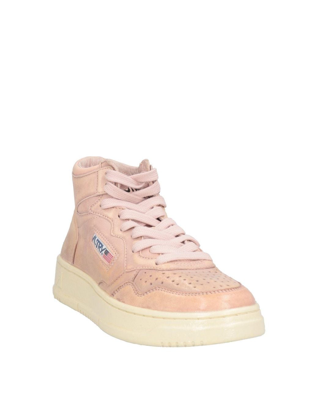 Autry Pink Sneakers Leather