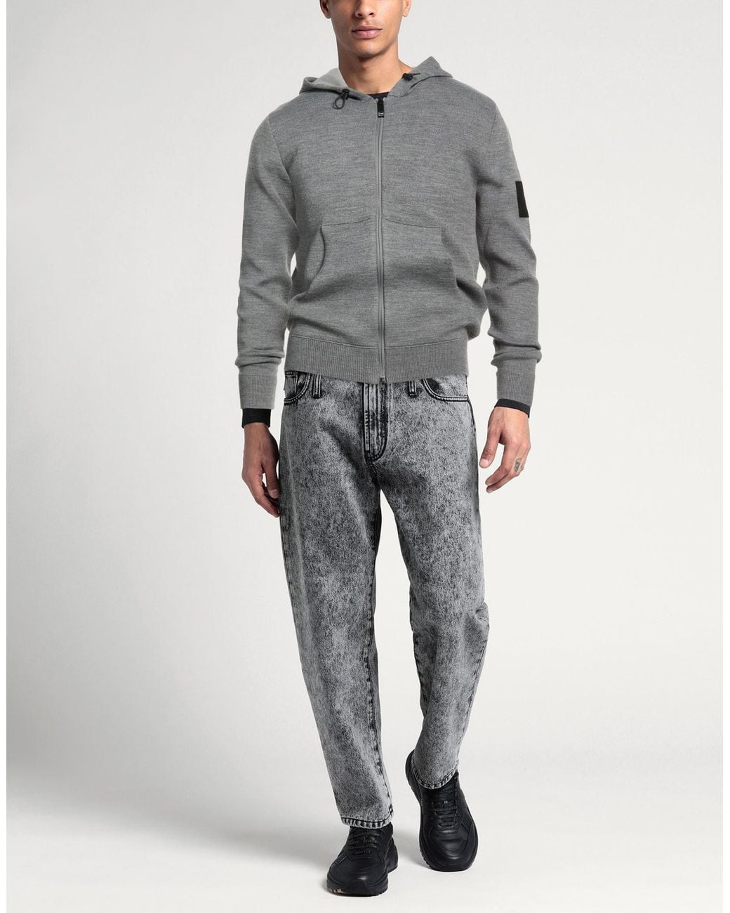 OUTHERE Gray Cardigans for men