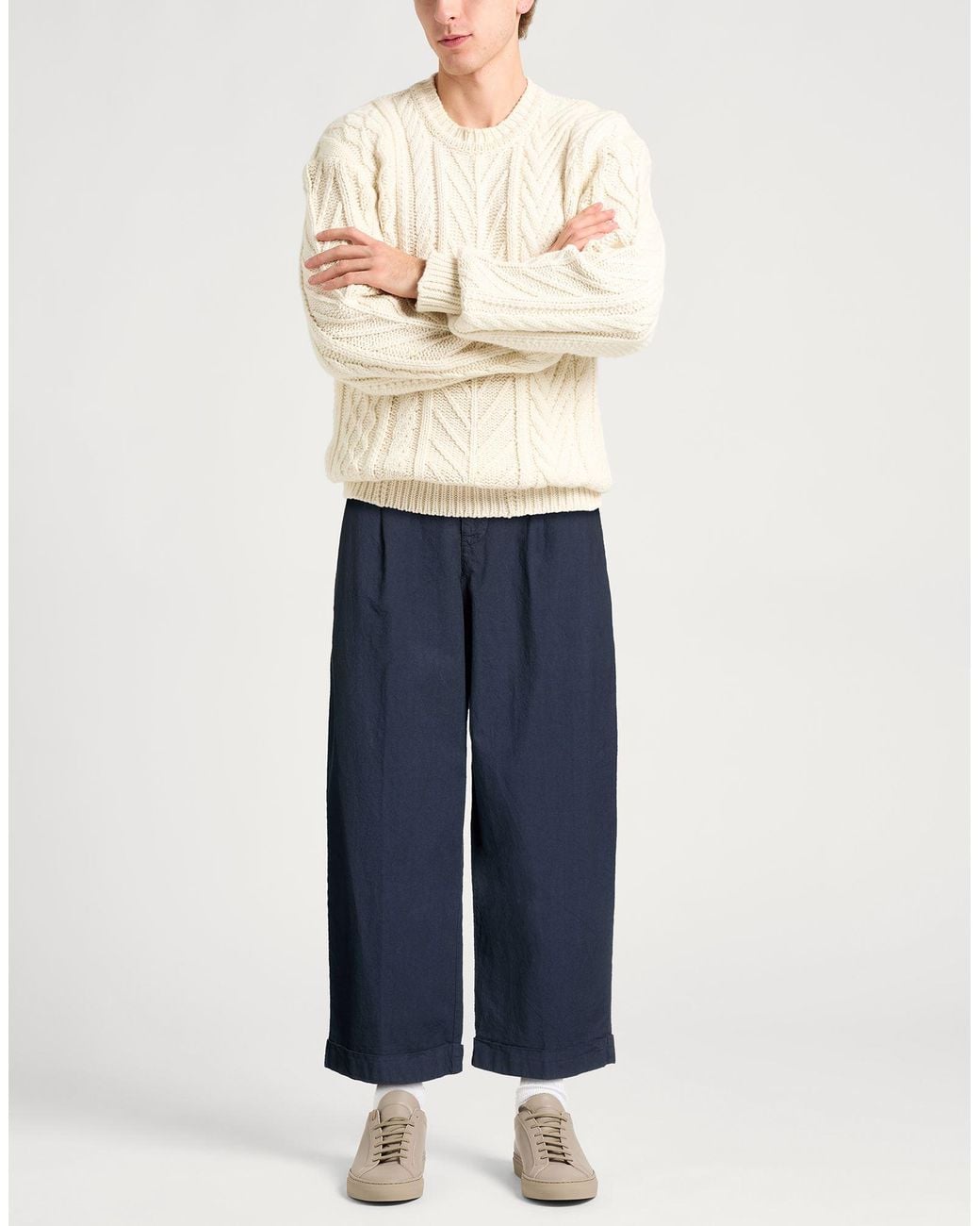 Barena Blue Trouser for men