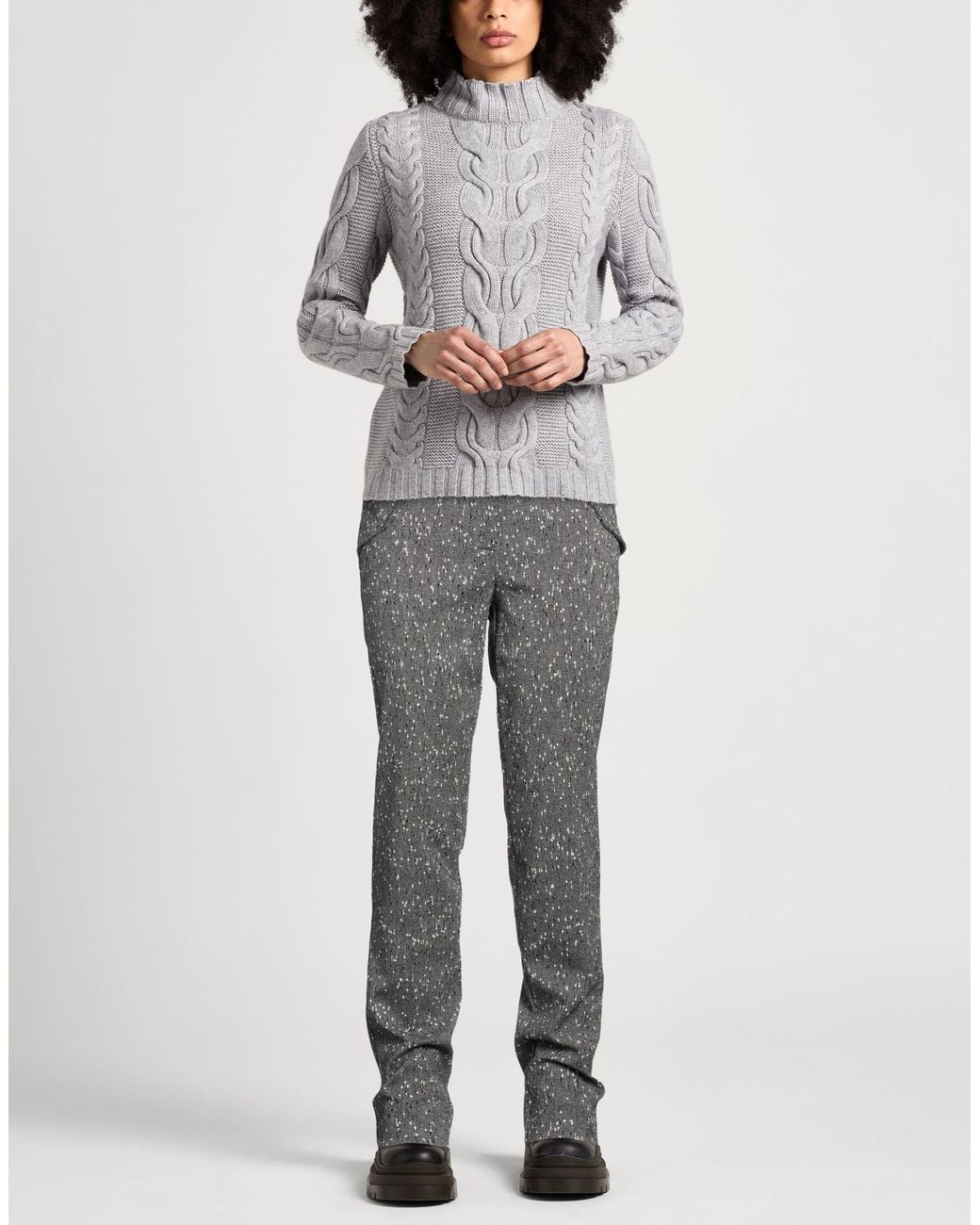 Patrizia Pepe Gray Trouser