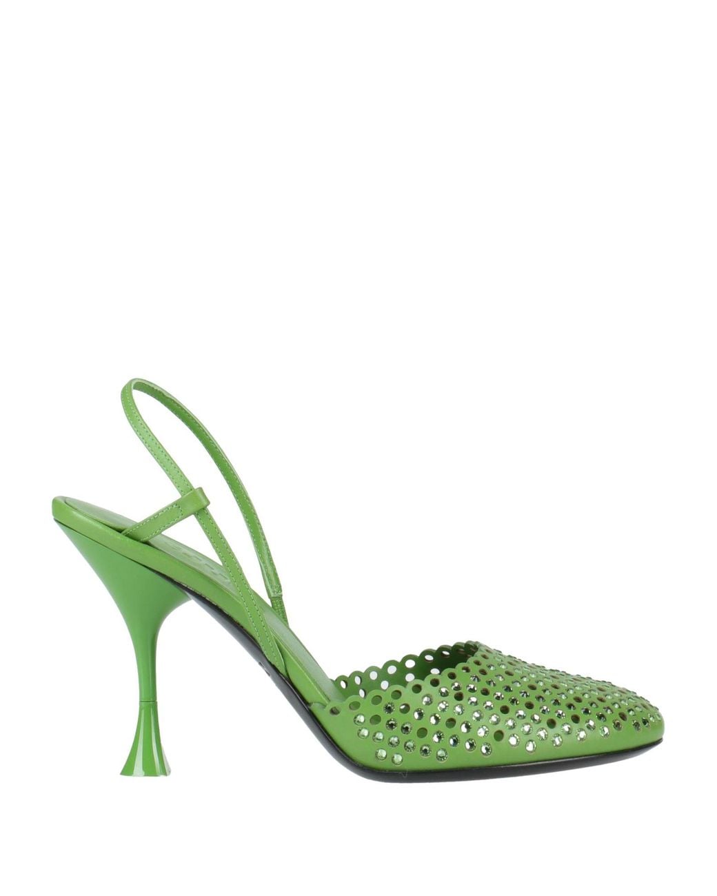 3Juin Green Pumps