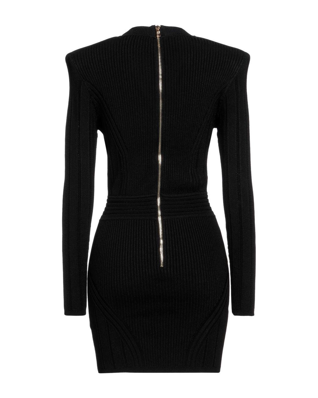 Balmain Black Short Dress