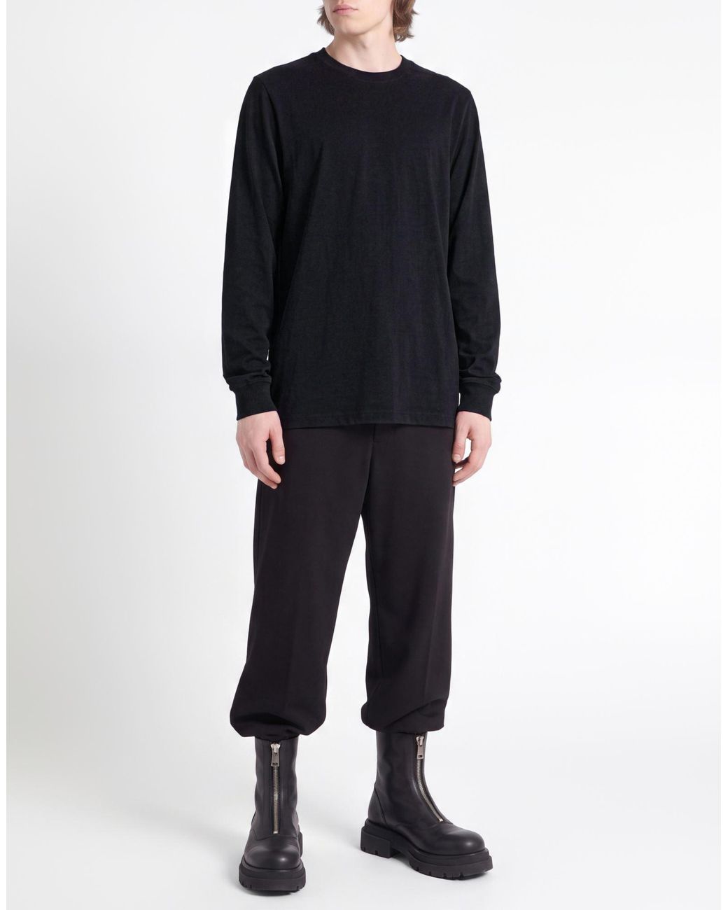 Rick Owens Black Sweatshirt for men